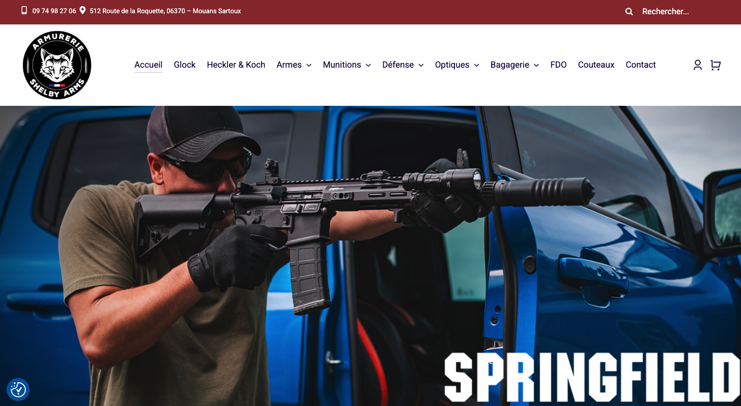Armurerie Shelby